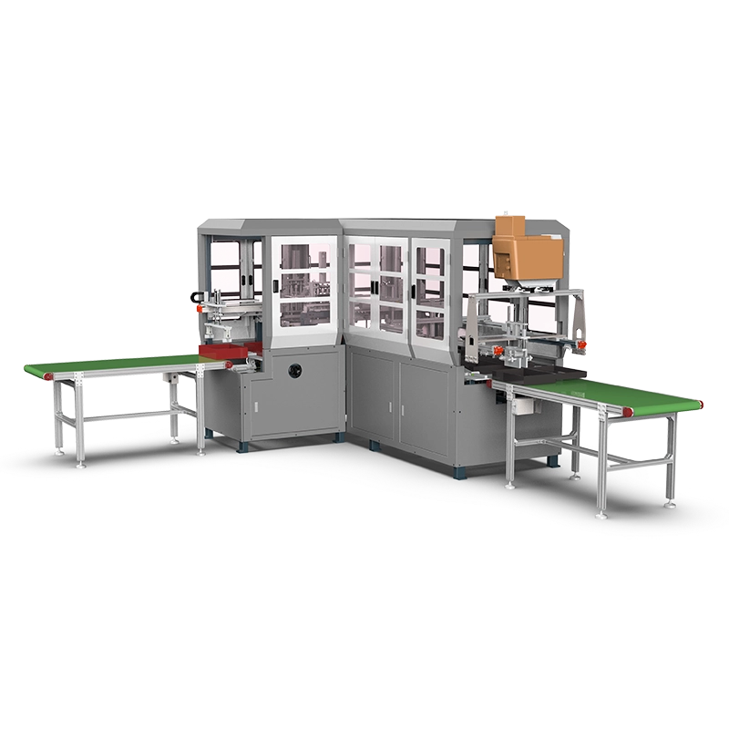 HM-WZ430围框组装机加输送带