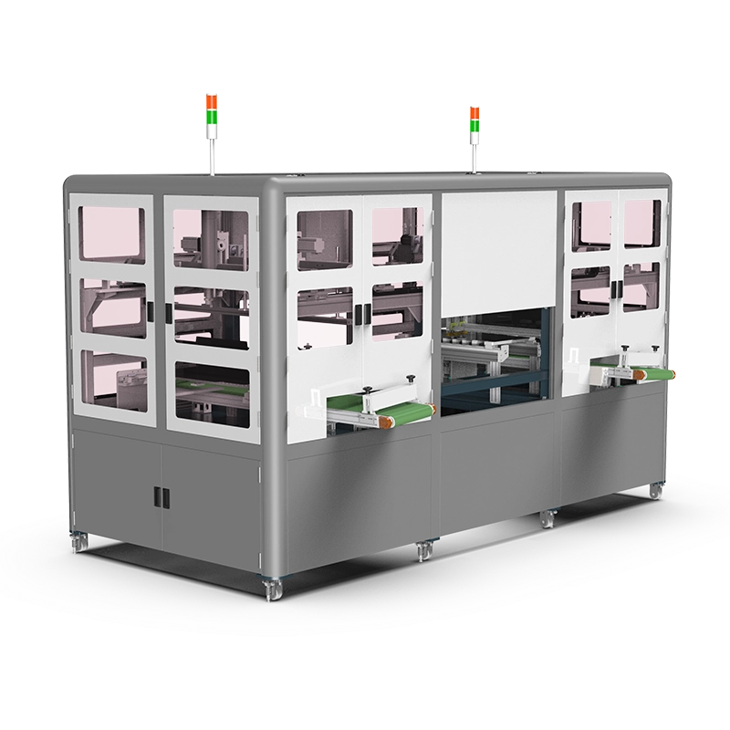 high-speed dual-channel side wing making machine