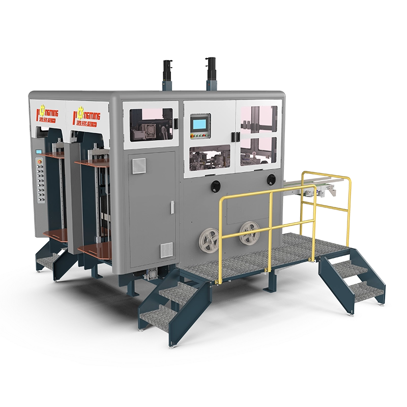 intelligent dual-channel rigid box machine